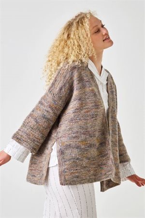 Kamma by Permin - retstrikket kimono, udgår